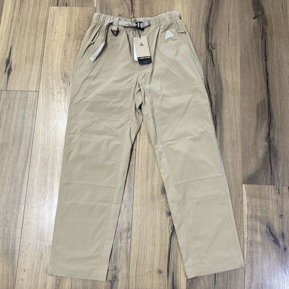 Nike ACG Pants UV Woven Hiking Pants FN2450-247 Khaki $125 Men's Size Small NWT - Picture 1 of 7